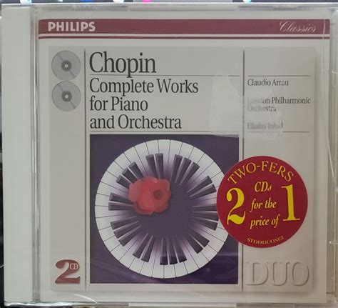 Frederic Chopin Complete Works For Piano And Orchestra Cd Jun