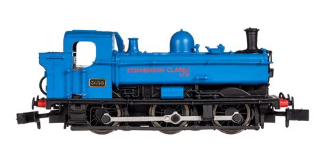 2s 007 036 N Gauge Pannier 3650 Stephenson Clarke Blue Dapol