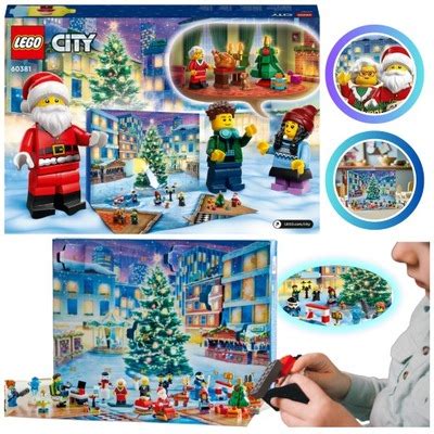 Nowe Lego Kalendarz Adwentowy Zestaw Lego City Na Wi Ta Na Prezent