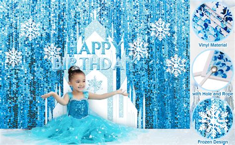 Esag 159pcs Frozen Birthday Party Decorations Supplies Elsa