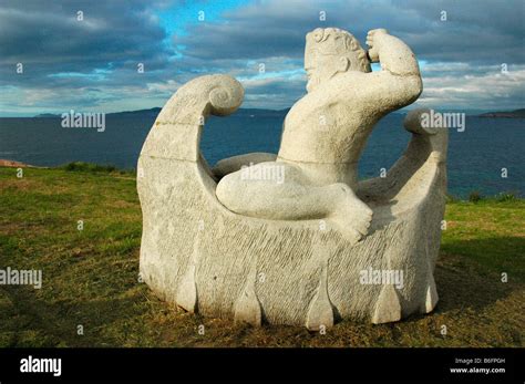 Statue Of Hercules La Coruna Galicia Hi Res Stock Photography And