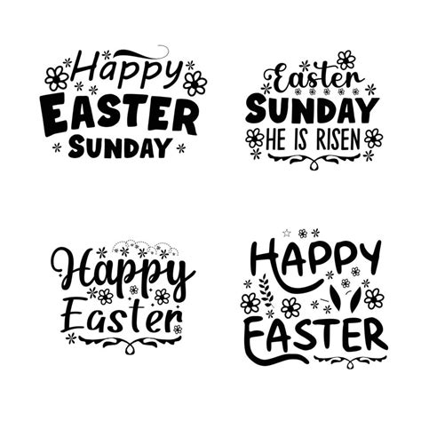 Happy Easter Lettering Typography Design 21781374 Vector Art At Vecteezy