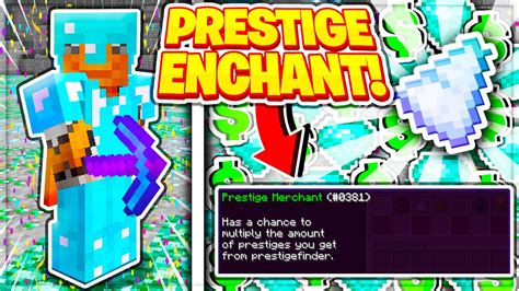 This New Enchant Gives Million Prestiges Per Hour Minecraft