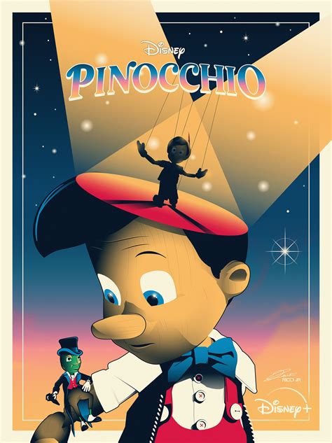 Disney Pinocchio Poster Art On Behance