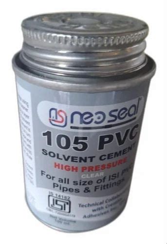 100ml Neoseal 105 PVC Solvent Cement Tin Can At Rs 135 In Udaipur ID