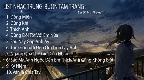 Tổng hợp 10 bài hát nhạc Trung buồn tâm trạng đến đau lòng 2020 || Nhạc Tiktok || HENJI TV ...