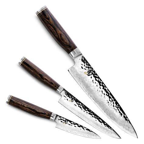 Shun Premier Knife Set - 3 Piece – Cutlery and More