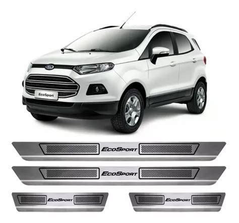 Soleira Porta Aço Inox Ford New Ecosport Grafia Original Parcelamento