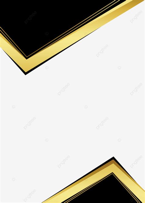 Black And Gold Certificate Wave Vector Certificate Border Black And Gold Certificate Border