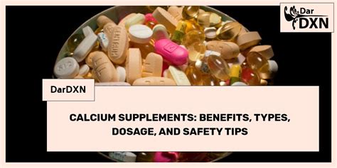 Choosing a Calcium Supplement: Types, Dosage, and Considerations