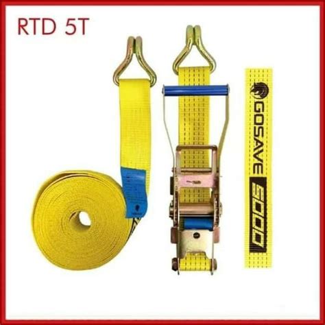 Jual Webbing Cargo Lashing Belt 5 Ton 10 Meter Rachet Tie Down