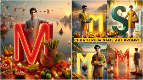 Chhath Puja Name Art Ai Image Creator Prompts 2024 Bing Image Creator