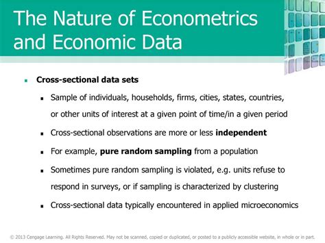 The Nature Of Econometrics And Economic Data Ppt Download