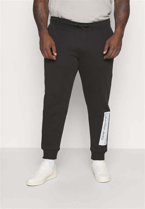 Calvin Klein Jeans Plus Hyper Real Box Logo Pant Jogginghose Black