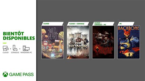 Xbox Game Pass De Nouveaux Titres Arrivent Sur Les Offres Pc Et Console