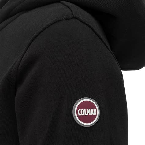 Colmar Originals Felpa Mood Full Zip Con Cappuccio E Tasche Uomo Nero