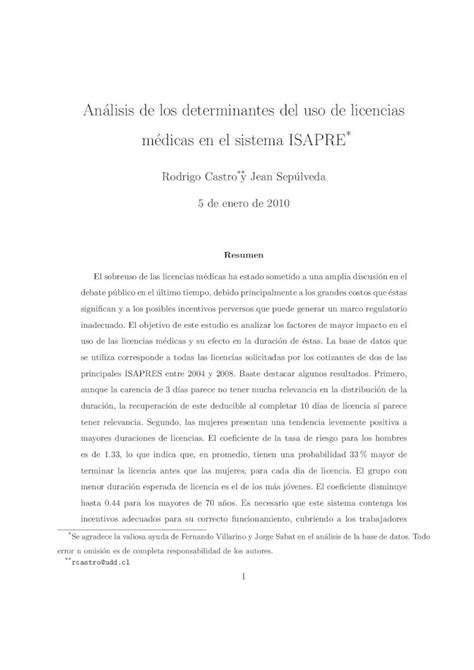 PDF Analisis De Los Determinantes Del Uso De Licencias M