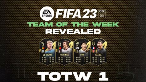 Fifa 23 Totw 1 Squad Revealed Featuring Manchester City And Arsenal