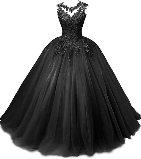 Buy Princess Lace Quinceanera Dresses Long Tulle Quinceanera Party Prom