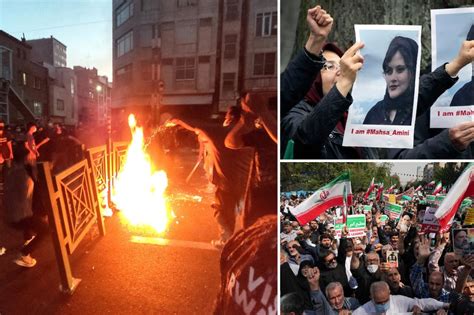 Protests Rock Iran After Mahsa Amini S Police Custody Death