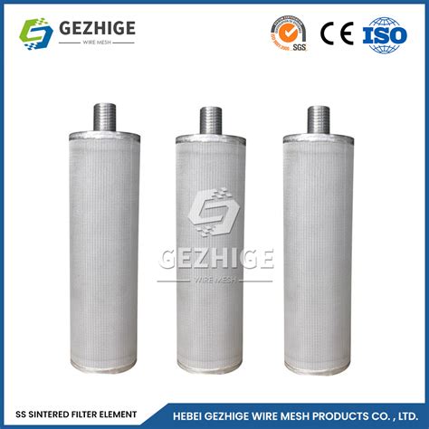 Gezhige Plastic Pe Sinter Filter Factory Rectangle Filter Tube