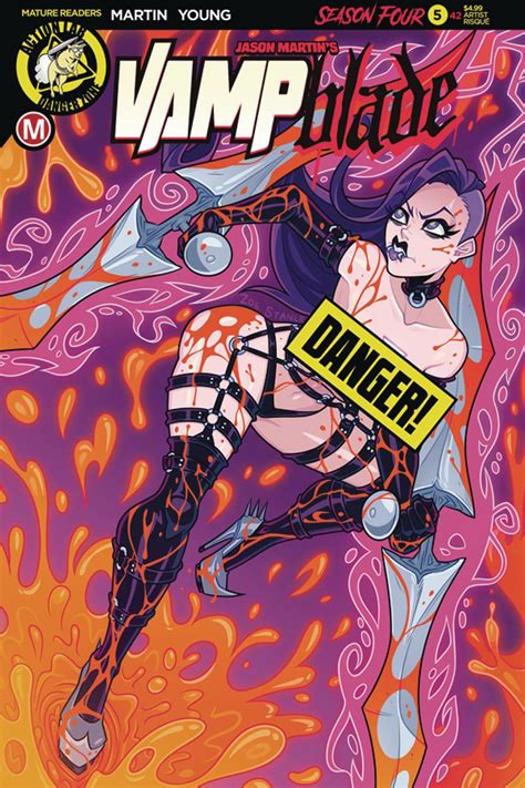 Vampblade Season 4 5 Cover F Variant Brao Risque Cover