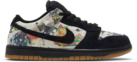 Supreme x Nike SB Dunk Low 'Rammellzee' - FD8778-001 - Novelship