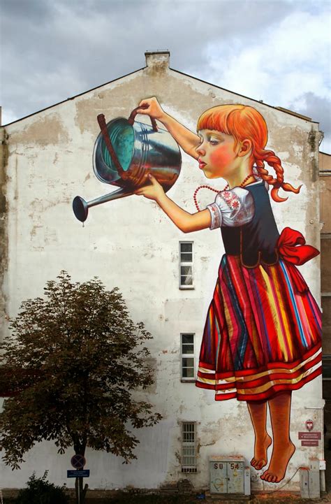 Natalia Rak New Mural For Folk On The Street Bia Ystok Poland