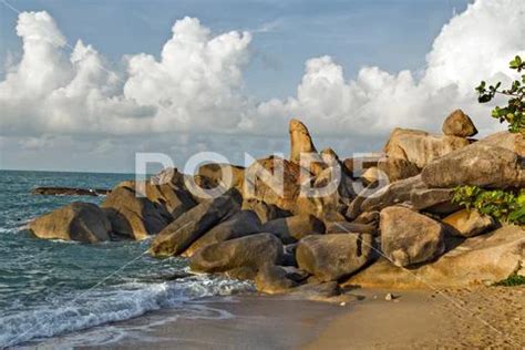 The Grandfather Rock A Penis Shaped Pillar Koh Samui Thailand