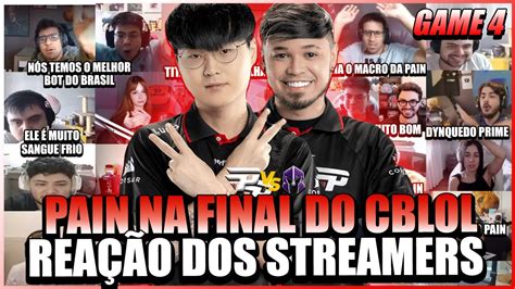 STREAMERS REAGEM A PAIN VENCENDO A VKS DE FORMA DEFINITIVA E INDO PARA