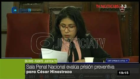 Dictan 36 Meses De Prisión Preventiva Contra César Hinostroza Youtube