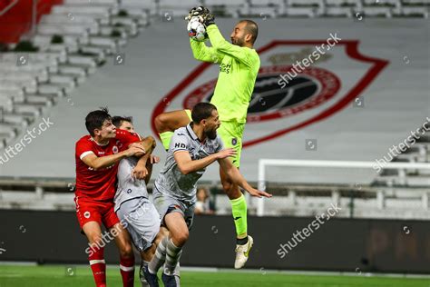 Basaksehirs Goalkeeper Volkan Babacan Pictured Action Editorial Stock