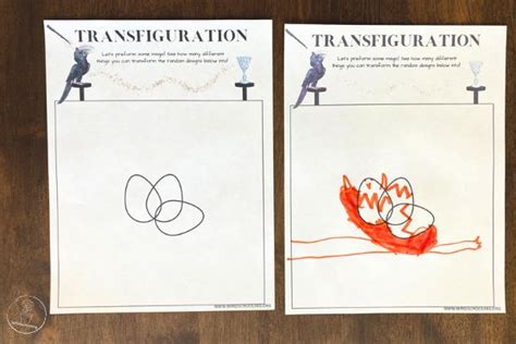 Fun Harry Potter Transfiguration Activity For Growth Mindset And Flexible