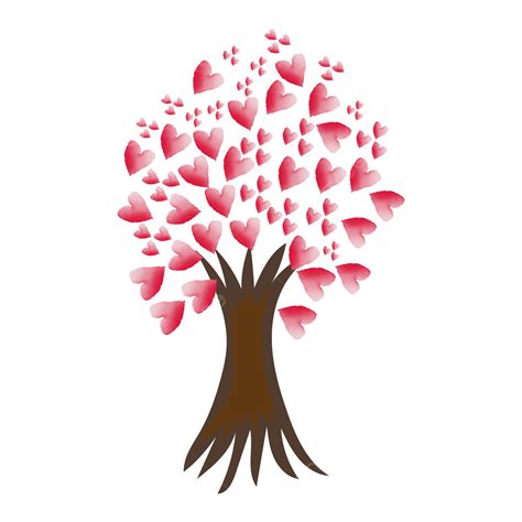 Love Tree Branch Valentine Tree Love Branch Tree Branch PNG And