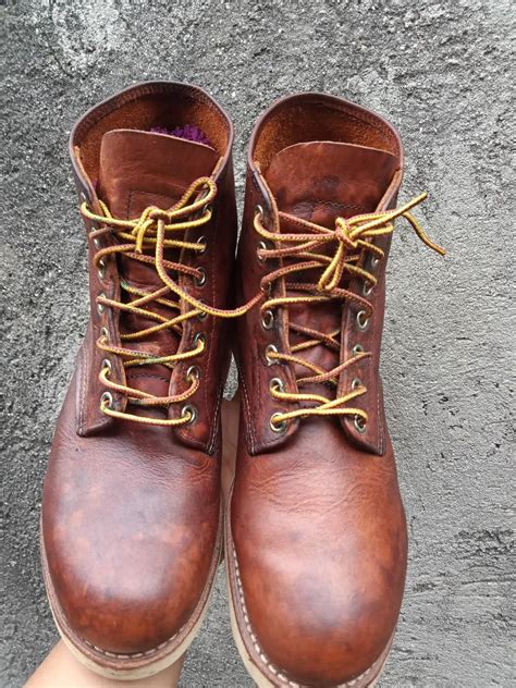 Red Wing 9111 Mens Fashion Footwear Boots On Carousell