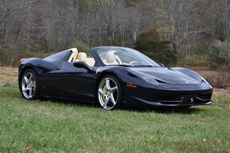 Black Ferrari 458 Spider