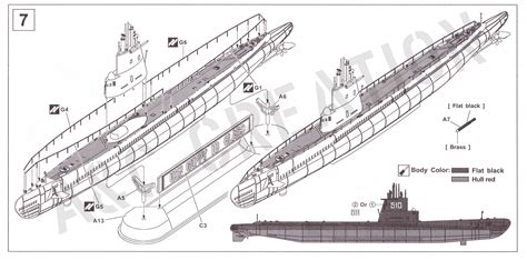 SE73512 USN Guppy IB Class Submarine Italian Navy SS Leonardo Da Vinci