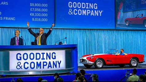 The Gooding Auction Company To Celebrate A 71th Anniversary In Pebble