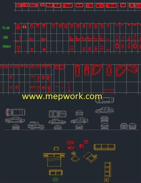 Plumbing Symbols CAD Blocks