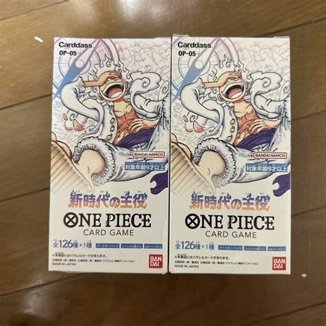 One Piece One Pieceカードゲーム 新時代の主役【op 05】2box の通販 By ももs Shop｜ワンピースならラクマ