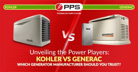 Kohler Vs Generac Which Generator Manufacturer Should You Trust