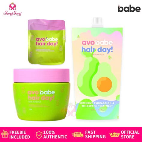 Babe Formula Avo Babe Hair Day Hair Masque Avocado Oil And Tri Keratin Treatment Shopee