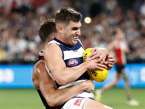 Afl Shaun Mannagh On Debuting As Sub Geelong Wins Against St