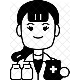 Pharmacist Icon - Download in Glyph Style