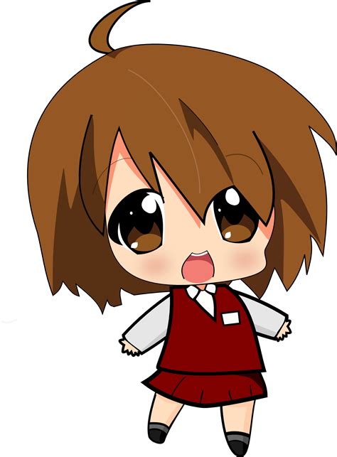 Chibi School Girl Transparent Png Stickpng