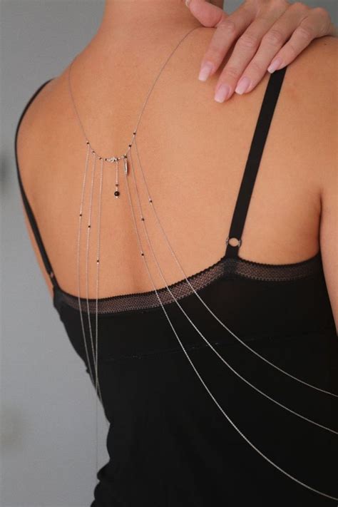 Black Lisyppe Body Chain Black Intimate Jewelry Intimate Jewelry