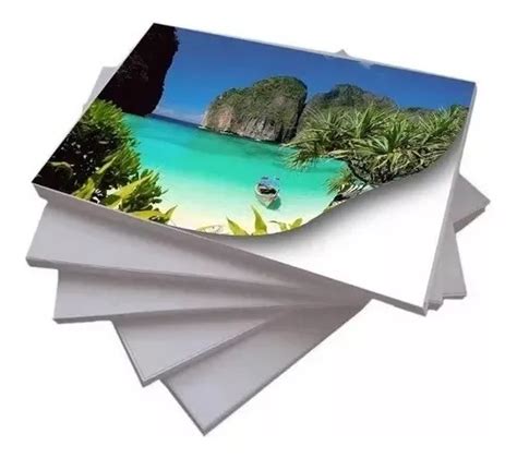 Papel Foto Glossy Adesivo À Prova D água A3 130g 20 Folhas Frete grátis