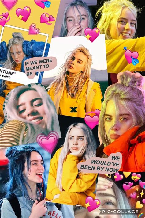 Billie Eilish Collage Wallpapers Wallpaper Cave