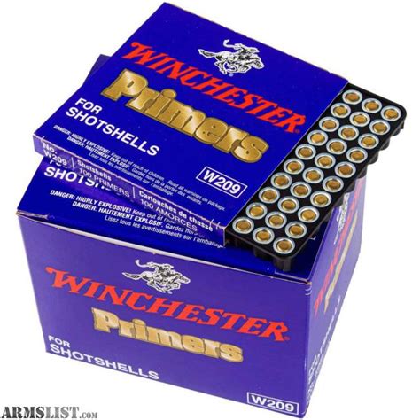 ARMSLIST For Sale 209 Shot Shell Primers