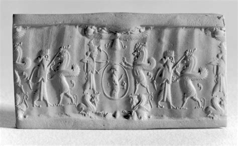 Cylinder Seal · The Walters Art Museum · Works Of Art Cylinder Seal